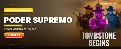 Banner promocional de casino rayo777